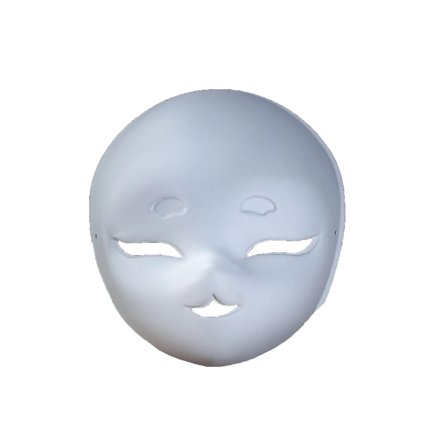 DIY Full Face Masks Blank White Art Paintable Mask DIY Costume Accessory Halloween Cosplay Themed Party Masquerade Props