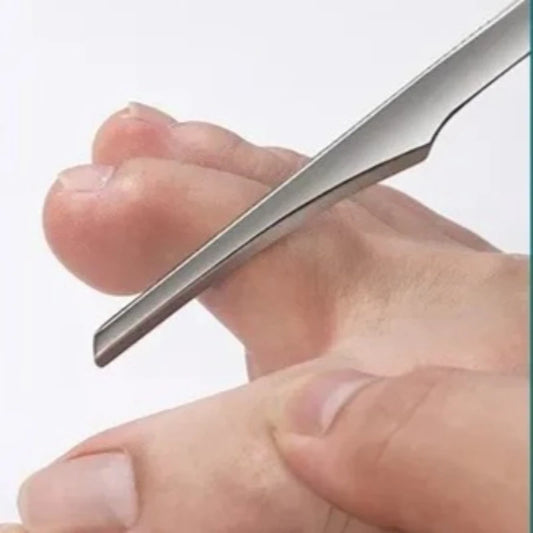 1Pc Pedicure Knife Tools Kits Professional Stainless Steel Foot Scrubber Dead Skin Remover Foot Scraper Knife Foot Care Tool New