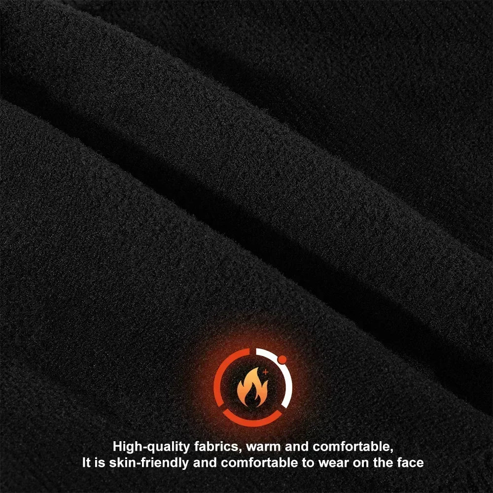 Warm Face Masks Windproof Breathable Soft Face Cover Reusable Washable Sports Cycling Hiking Outdoor Accessories for Men Women