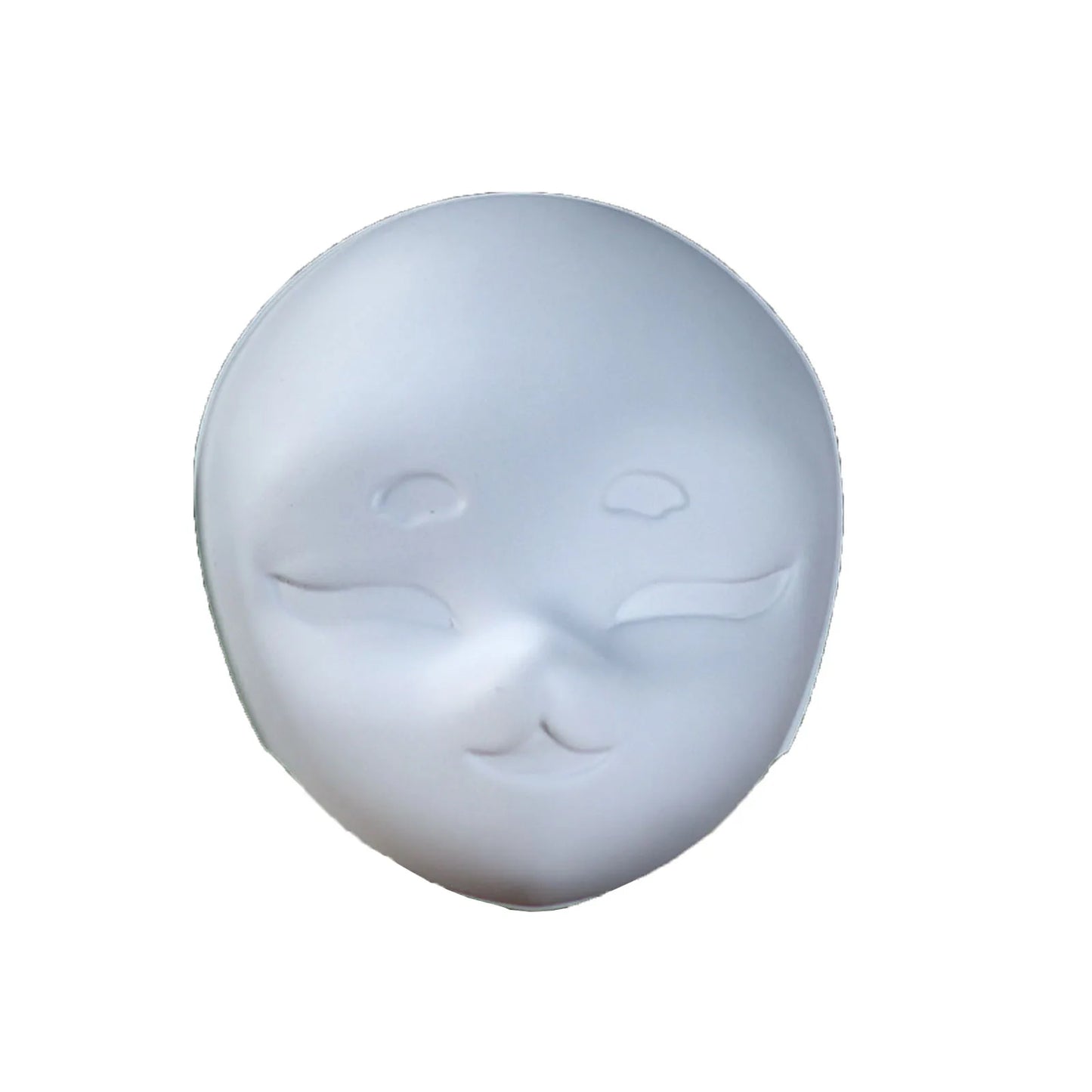 DIY Full Face Masks Blank White Art Paintable Mask DIY Costume Accessory Halloween Cosplay Themed Party Masquerade Props