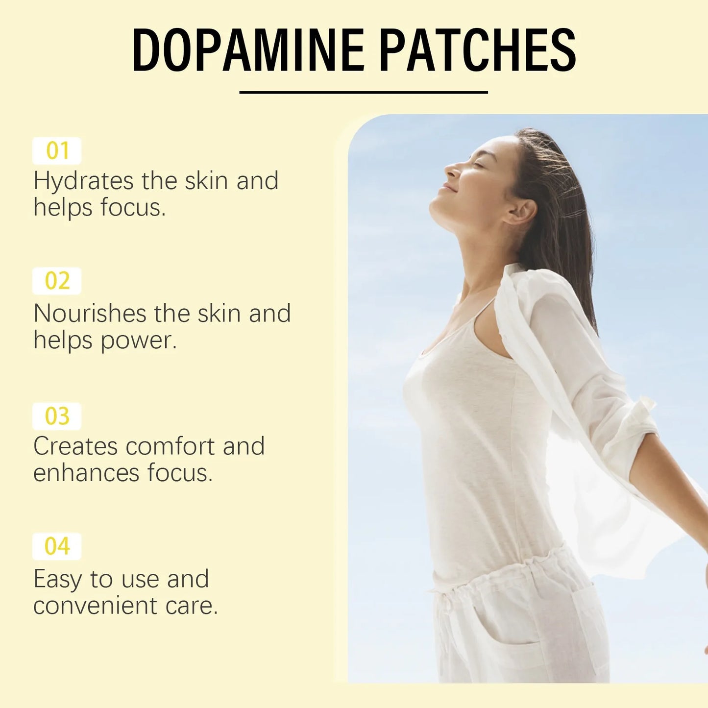 Body Care Patches for Daily Hydration & Nourishment Soothe Arms and Shoulders Refresh Skin Ideal for Skin Protection and Comfort