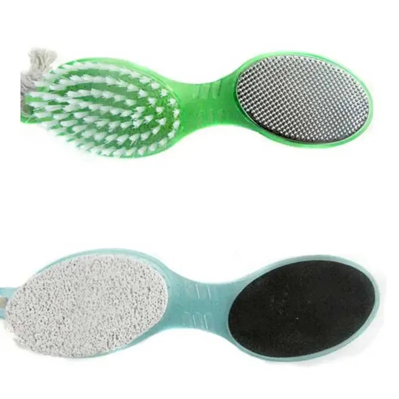 4-In-1 Foot Care Tool Dead Skin Removal Brush Foot Repair Tool  Grinder Foot Wash Brush  Random Color Pedicure Grinding