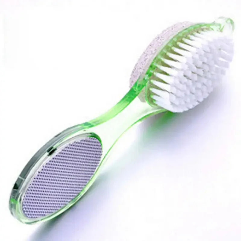 4-In-1 Foot Care Tool Dead Skin Removal Brush Foot Repair Tool  Grinder Foot Wash Brush  Random Color Pedicure Grinding