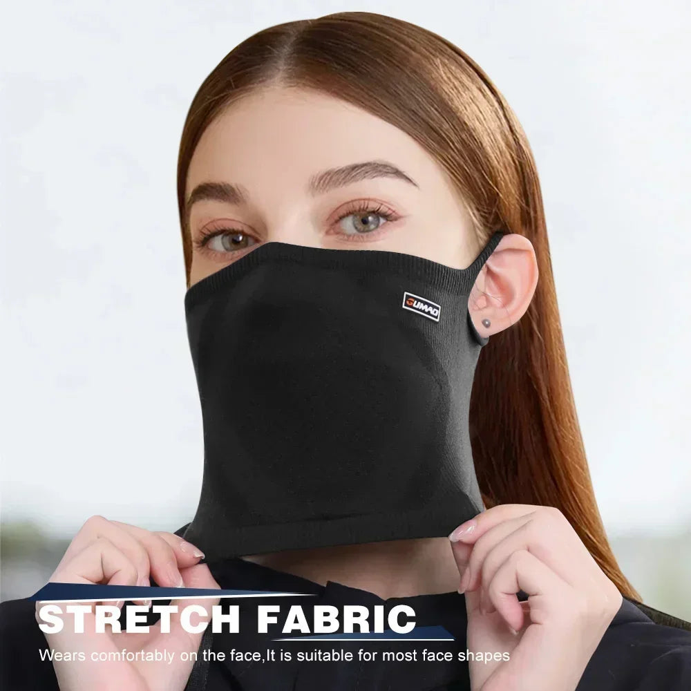 Warm Face Masks Windproof Breathable Soft Face Cover Reusable Washable Sports Cycling Hiking Outdoor Accessories for Men Women
