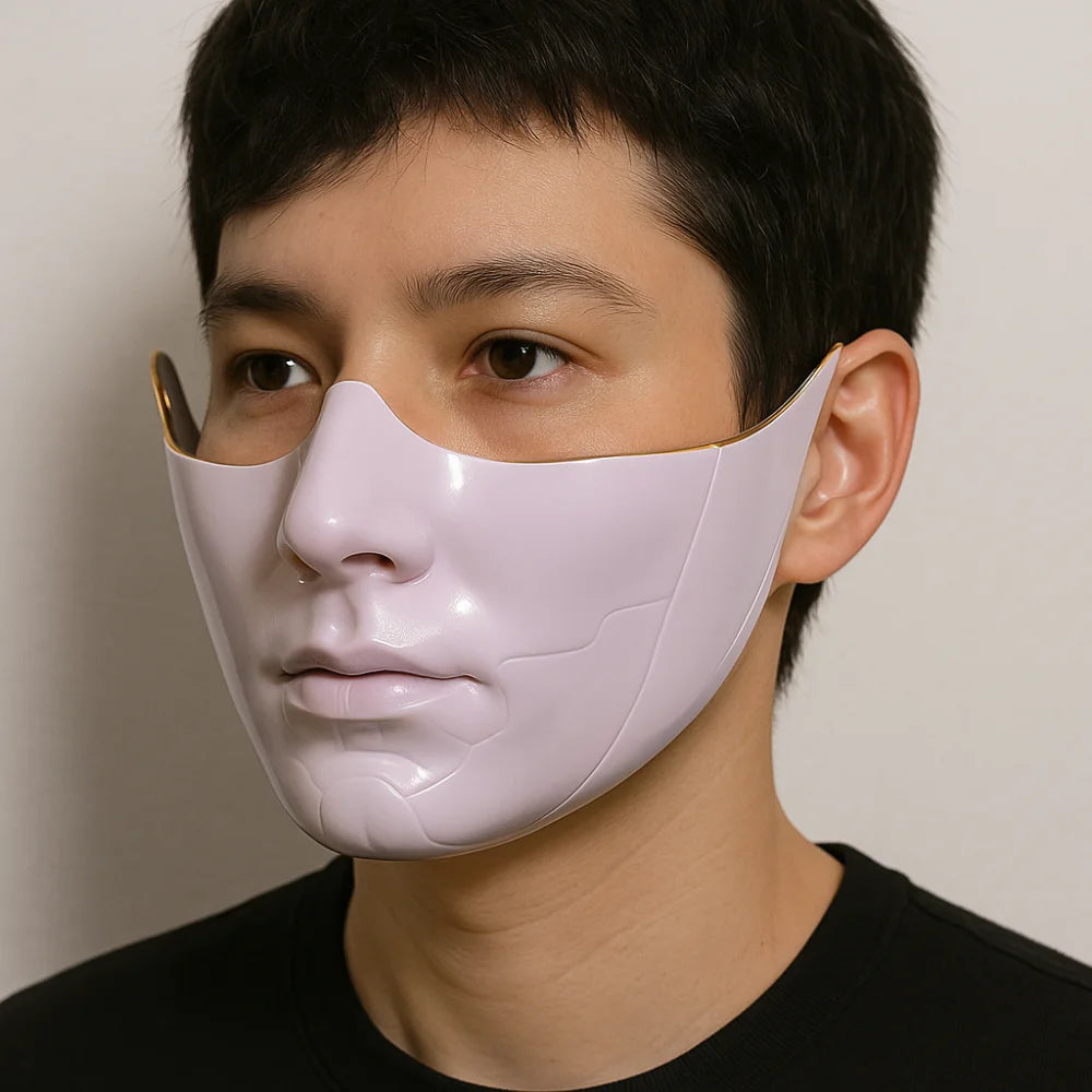 Masquerade Half Face Mask for Women Men Cosplay Halloween Eyemask Costume Decoration Masquerade Eye Cover Mouth Cover