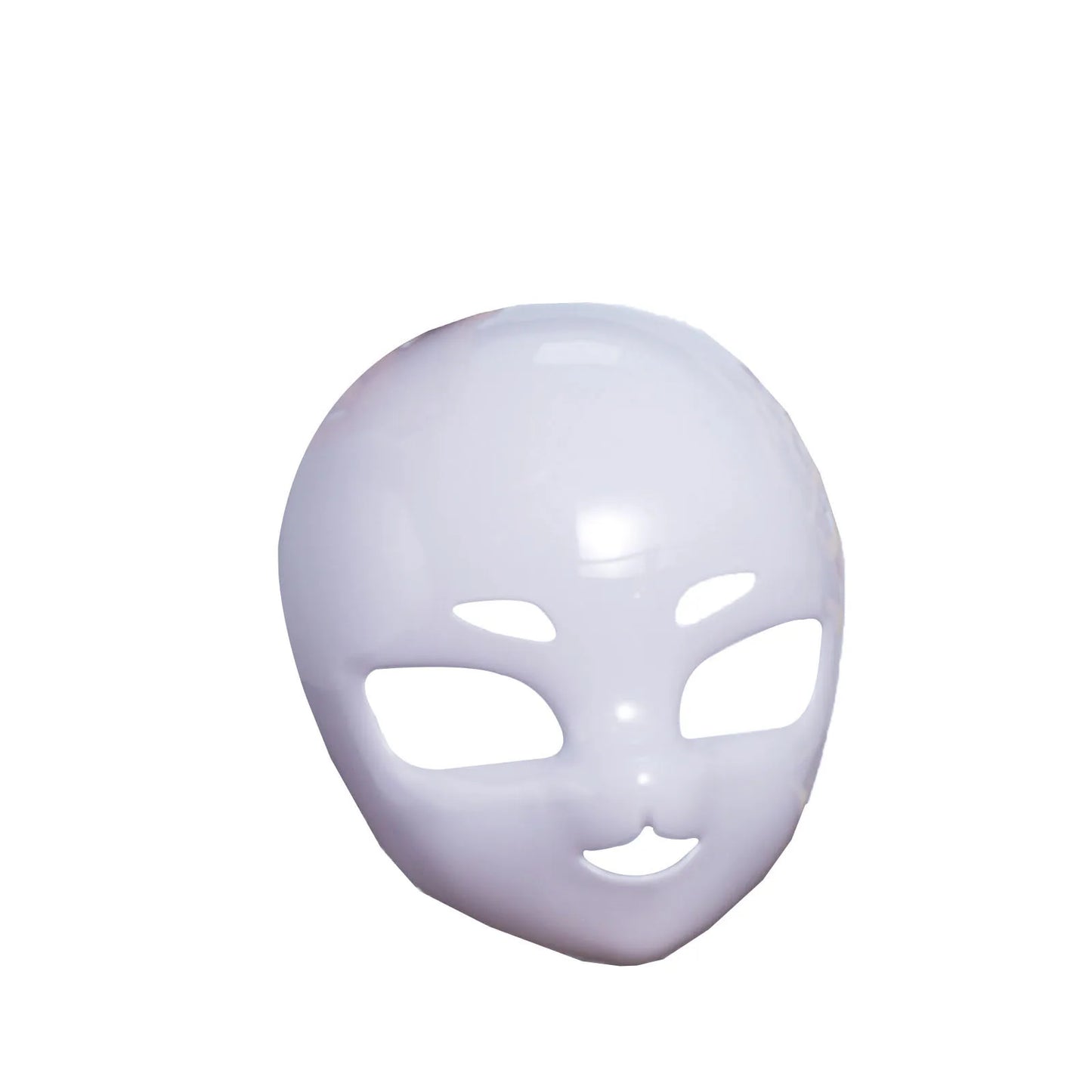 DIY Full Face Masks Blank White Art Paintable Mask DIY Costume Accessory Halloween Cosplay Themed Party Masquerade Props