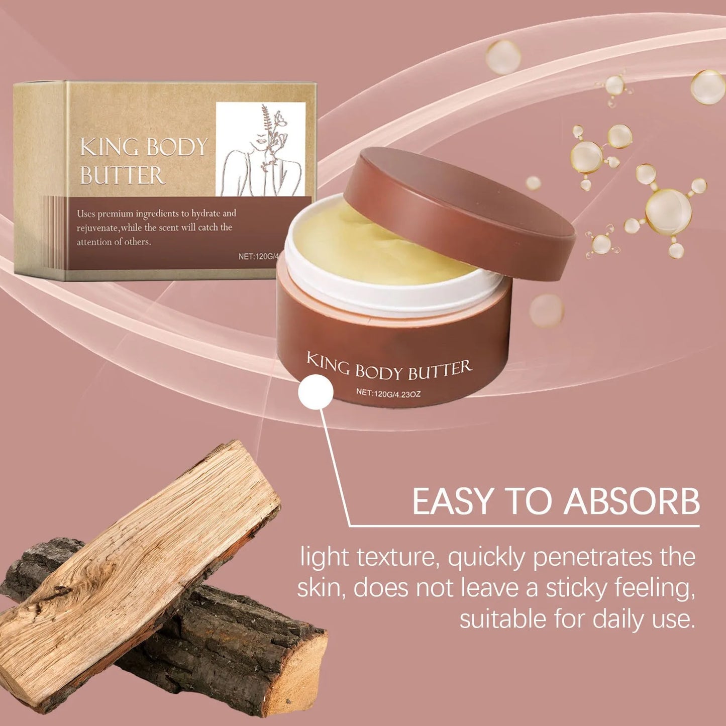 Organic Cologned Body Butter - Warm Scent, Body Butter,  Body Butter For Men,  Cologne Body Butter