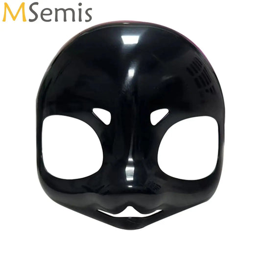DIY Full Face Masks Blank White Art Paintable Mask DIY Costume Accessory Halloween Cosplay Themed Party Masquerade Props