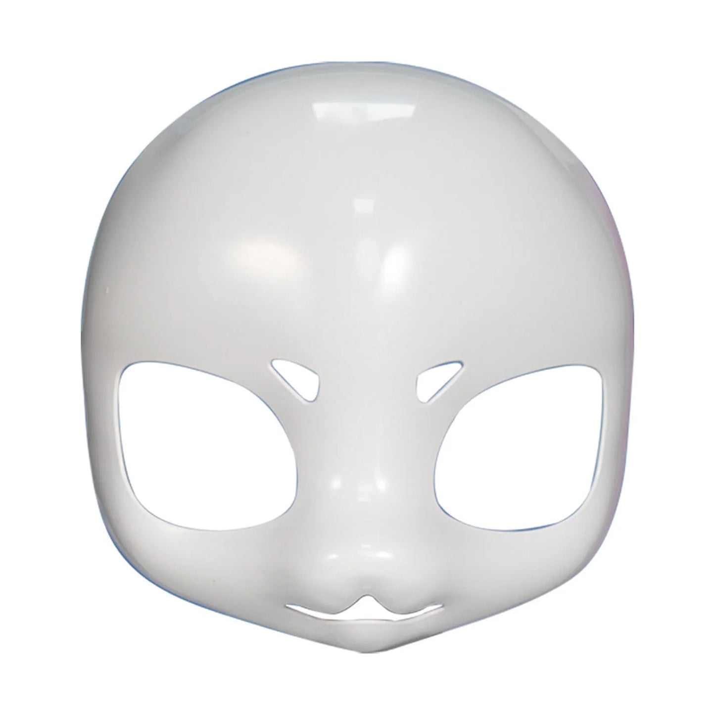 DIY Full Face Masks Blank White Art Paintable Mask DIY Costume Accessory Halloween Cosplay Themed Party Masquerade Props
