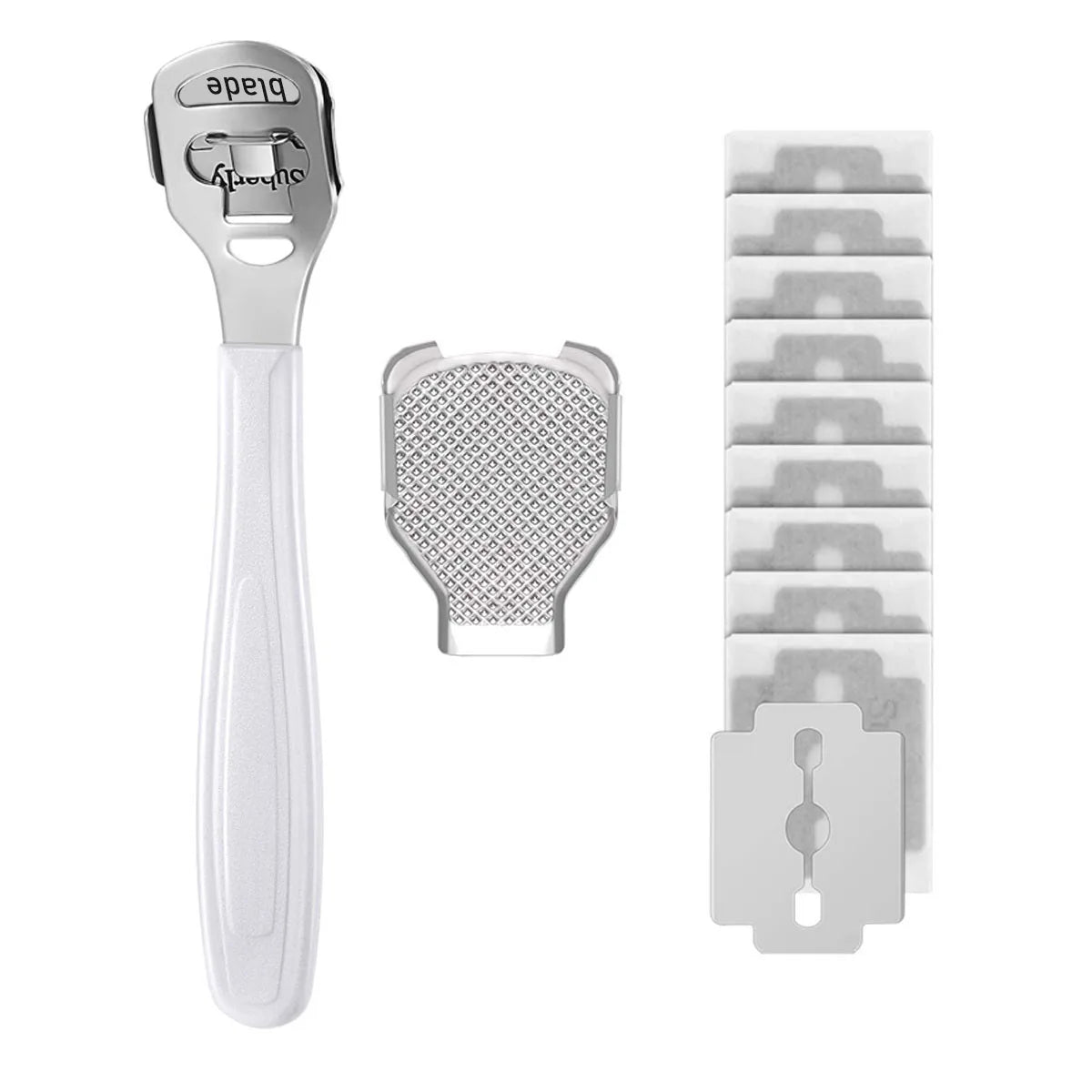 Foot Care Tools Foot Callus Shaver Heel Hard Skin Remover Hand Feet Pedicure Razor Shavers Stainless Steel Handle Easy to Use