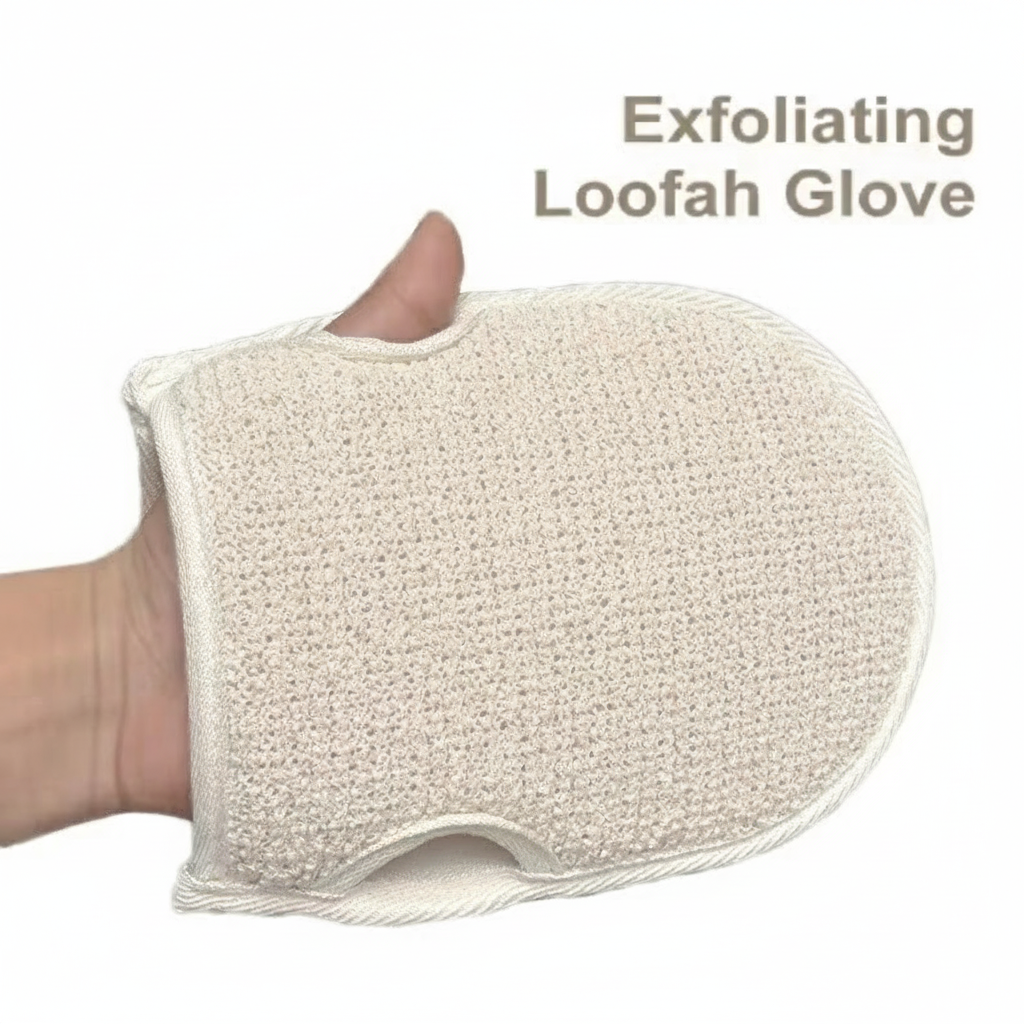 Hand with glove texture detail